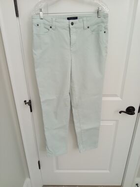 Talbots Mint Green Ankle Crop Jeans